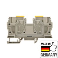 1739620000 Клемма проходная с пружинным соединением Weidmuller ZDU 35, 35 мм.кв 1739620000 Клемма проходная с пружинным соединением Weidmuller ZDU 35, 35 мм.кв