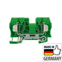 1746770000 Клемма заземления с пружинным соединением Weidmuller ZPE 10, 10 мм.кв 1746770000 Клемма заземления с пружинным соединением Weidmuller ZPE 10, 10 мм.кв