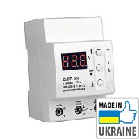Однофазне реле контролю напруги ZUBR D25, 25А Однофазне реле контролю напруги ZUBR D25, 25А
