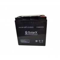Акумуляторна батарея SolarX SXA 26-12 (технологія AGM) Акумуляторна батарея SolarX SXA 26-12 (технологія AGM)