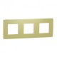 ⚡Рамка 3-х постовая Unica New зеленое яблоко/бежевый (NU280612)