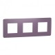 ⚡Рамка 3-х постовая Unica New лиловый/бежевый (NU280615)