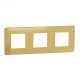 ⚡Рамка 3-х постова Unica New золото/бежевий (NU280660)