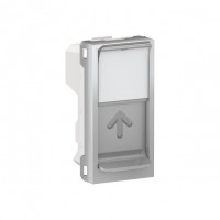 ⚡Центральна плата RJ45 Keystone/Systimax 1 модуль алюміній (NU946030) ⚡Центральна плата RJ45 Keystone/Systimax 1 модуль алюміній (NU946030)